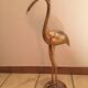 Ibis in brass 69cm vintage