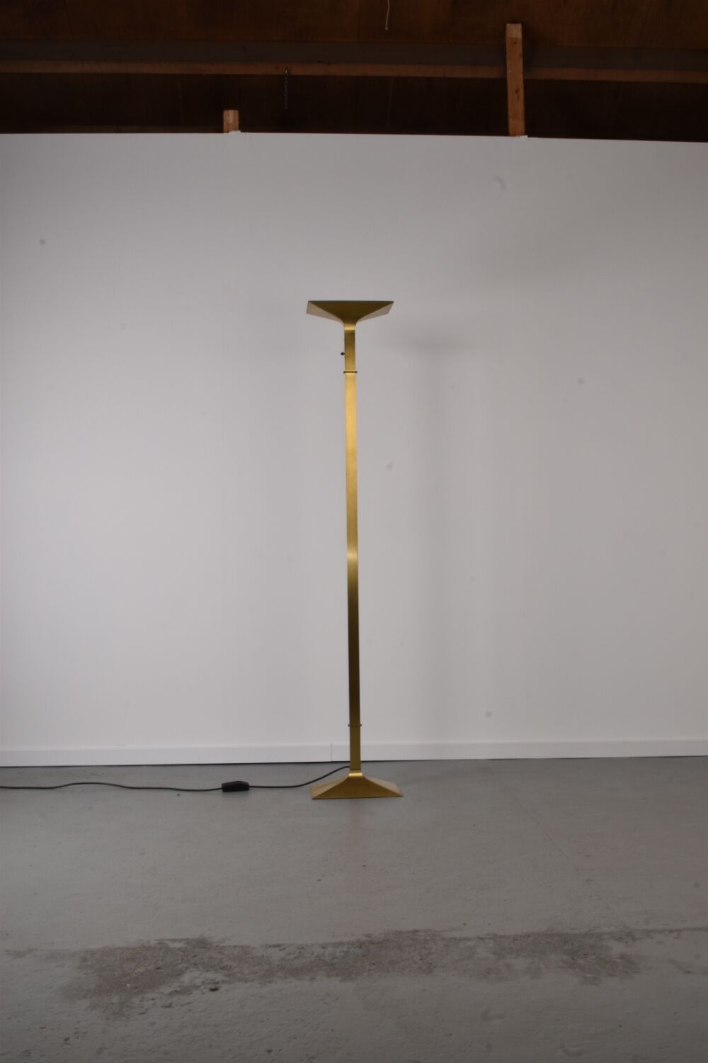 Society 'torchiere' dimmable floor lamp