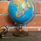World Map Earth Globe Old TARIDE 1985 Model 90RL025 Vintage