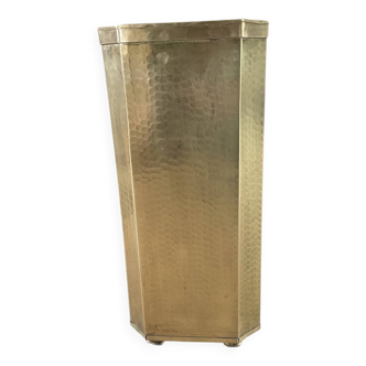 Vintage brass Italian umbrella stand