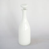 Flacon verre doublé opaline