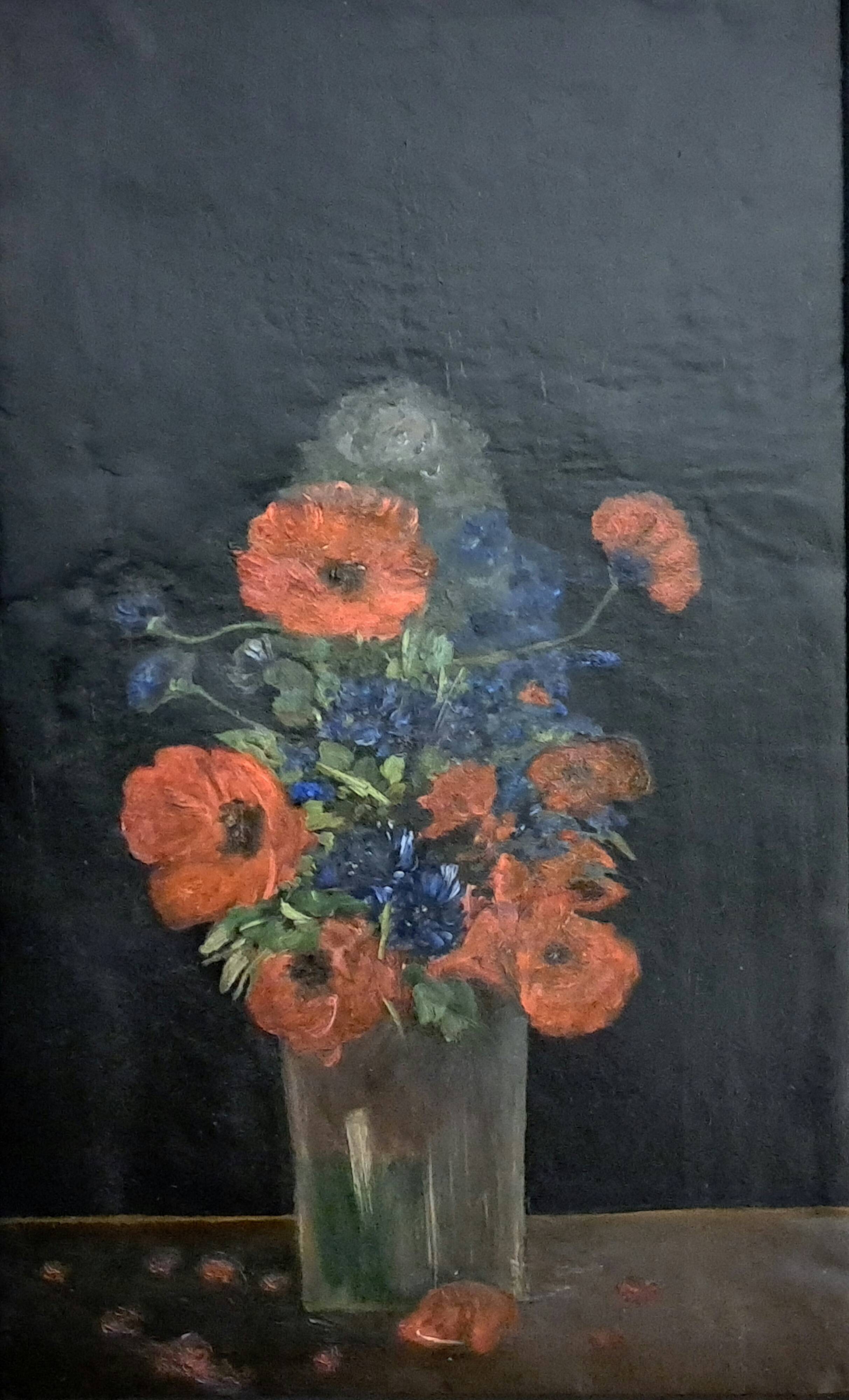 Still life around 1900, oil on canvas post-impressionism