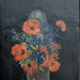 Still life around 1900, oil on canvas post-impressionism