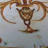 Keraluc Quimper oval flat salad bowl signed Yvonne Pennec