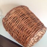 Vintage dressing Wicker bottle