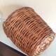 Vintage dressing Wicker bottle