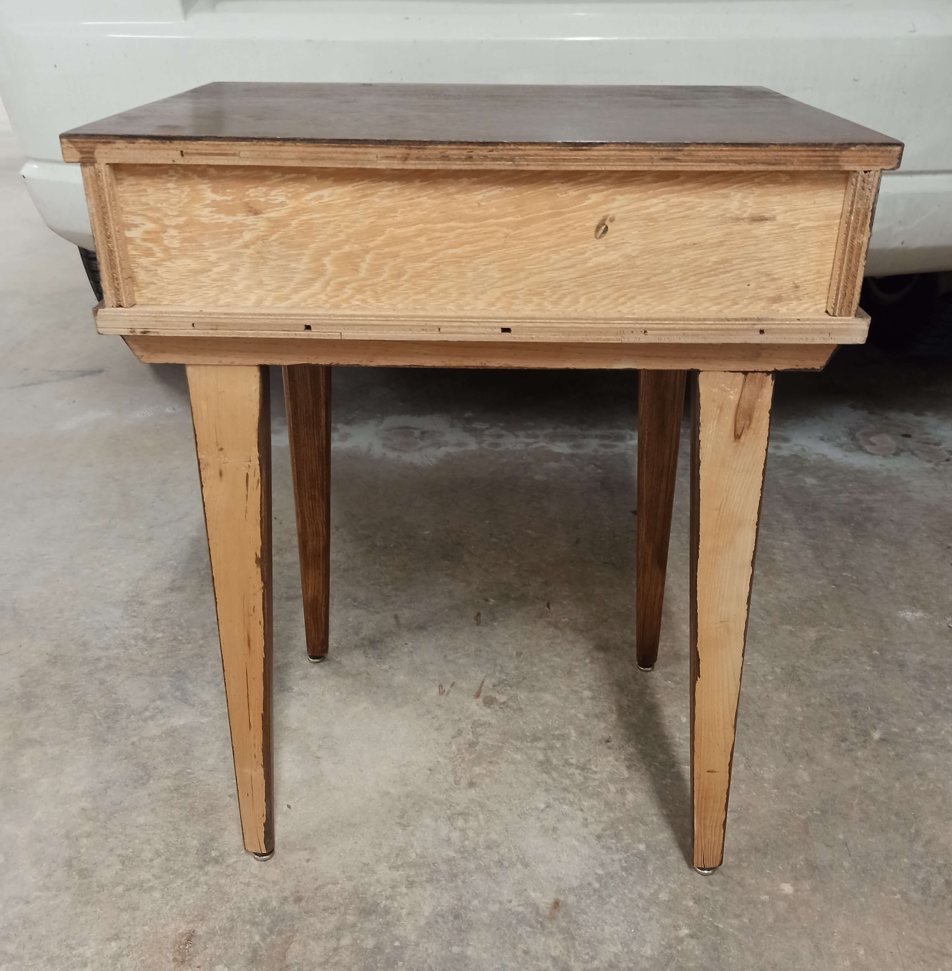 Bedside vintage feet compass drawer Stella