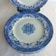 6 Jules Vieillard plates, "Louis XV" service, 19th century