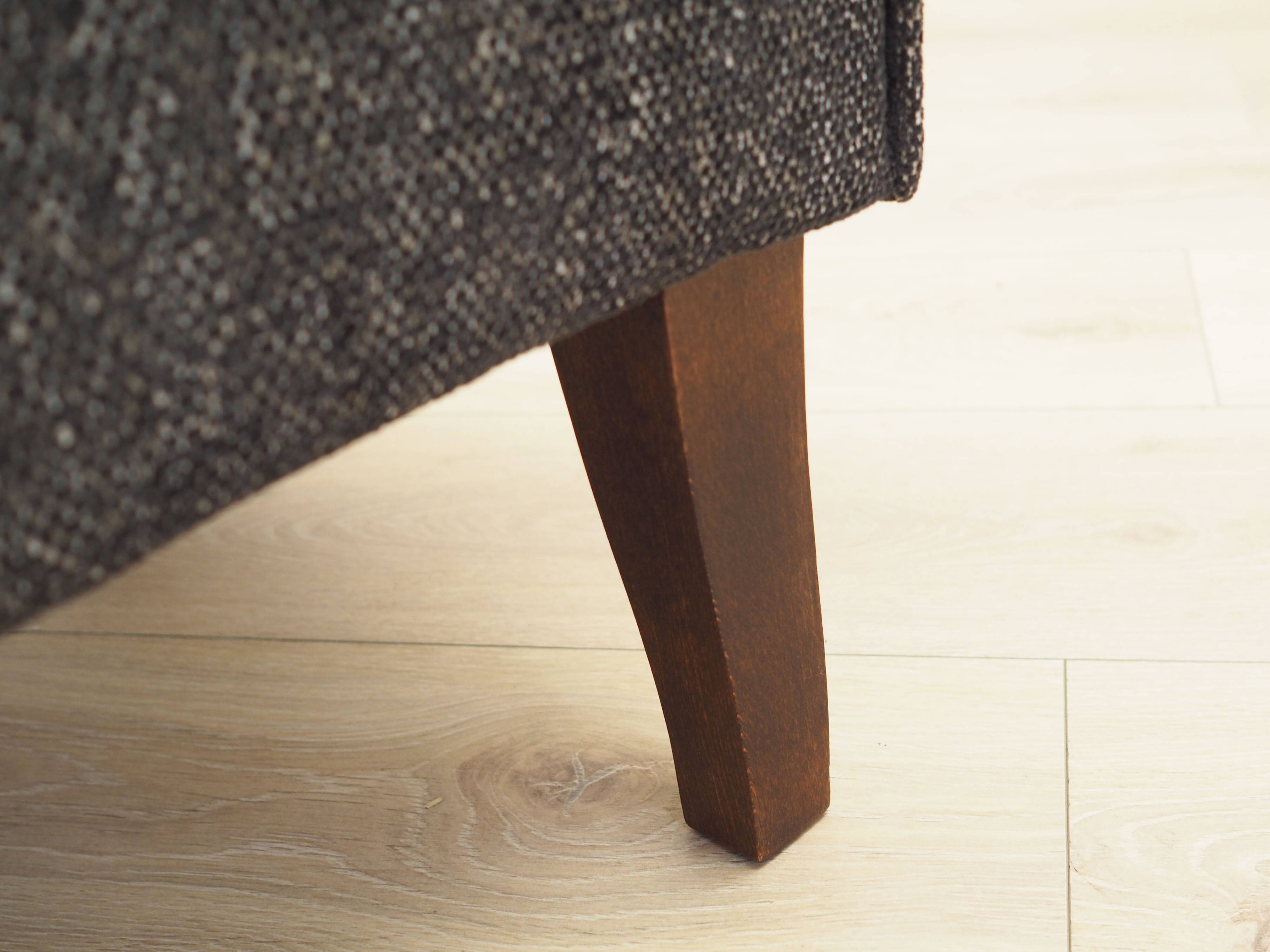 Grey armchair, Italian design, 1970s, production: Italy