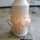 Large bisque porcelain table lamps from Kaiser, Germany 1960s, Set of 2