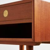 Restored teak nightstand