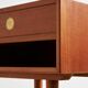 Restored teak nightstand