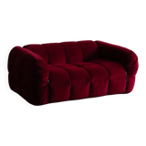 Cini Boeri for Arflex Strips sofa in velvet, Italy 1968