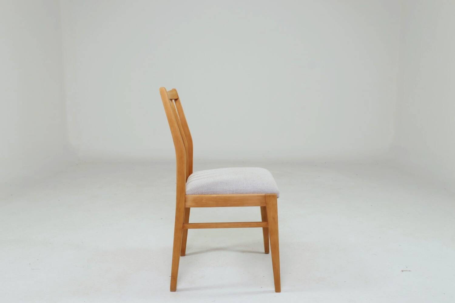 Scandinavian heritage herringbone dining chairs