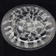 Crystal plate Gui Lalique pattern