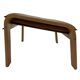 Vintage ikea poang tan cuir cantilever repose-pieds ottoman design