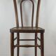 Chaise bistrot en bois courbé