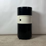 Rare Round Storage Cabinet Componibili by Anna Castelli for Kartell, 1960s