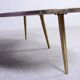 Free-form coffee table dating from the 60s,