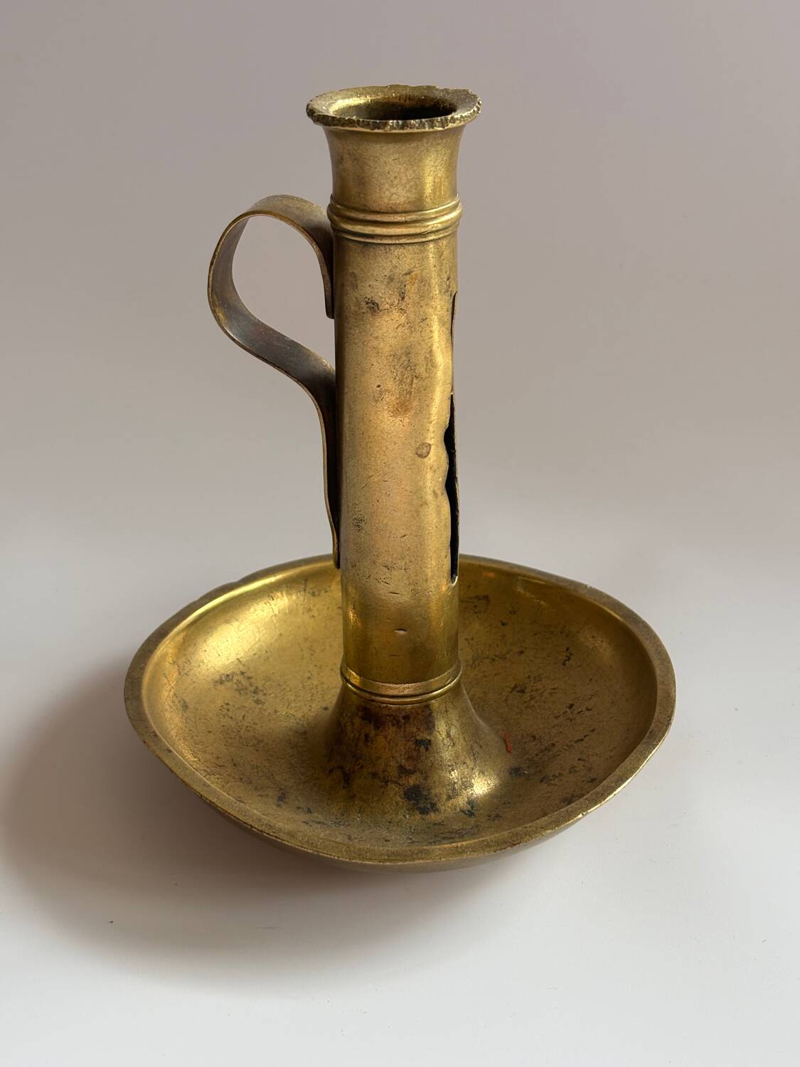 Brass candle holder