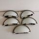 Set of 5 Danish Odreco wall lamps 80s 90s