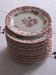 Dessert plates Bernardeaud Limoges _Compagnie des Indes
