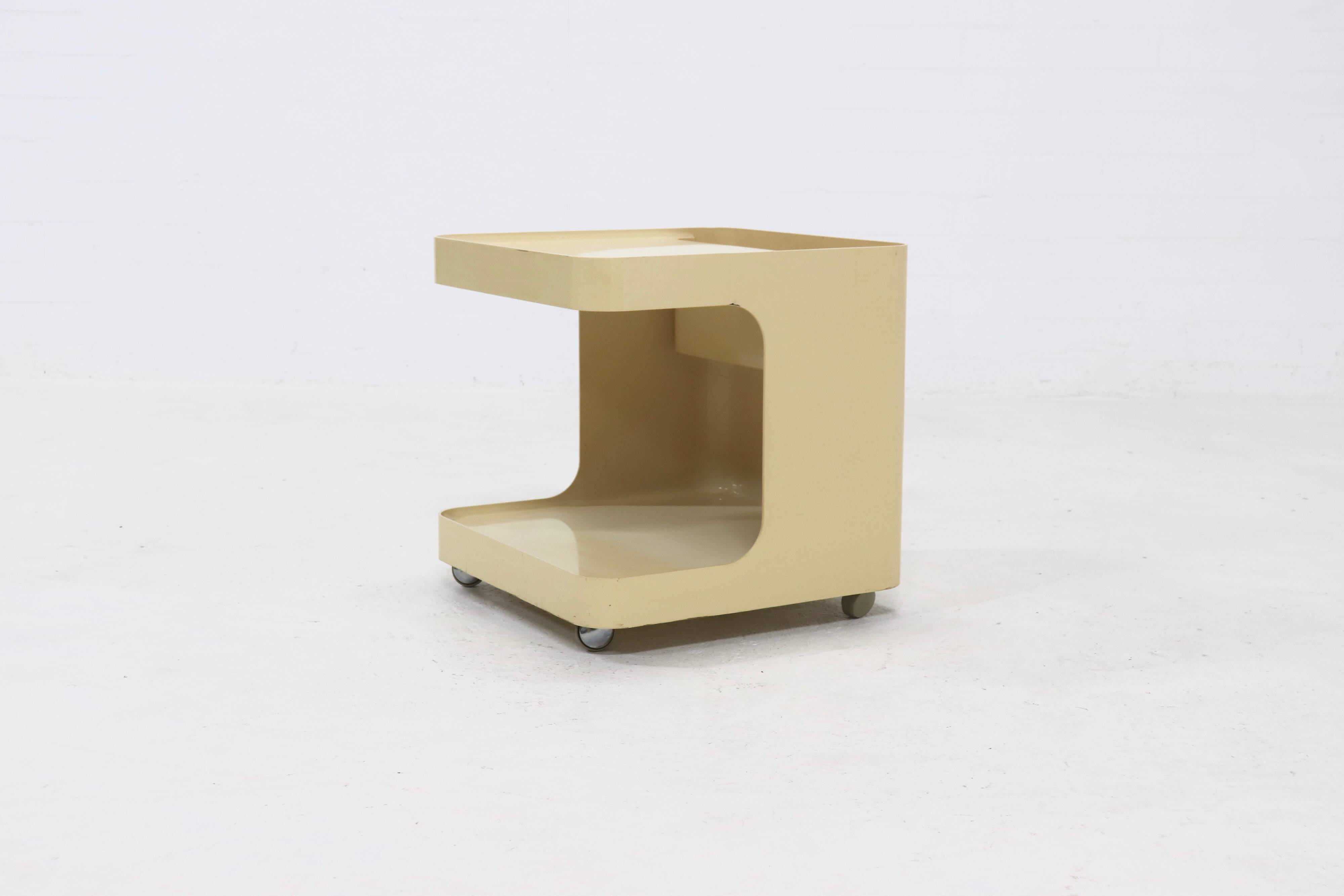 Space Age Game Side Table by Marcello Siard for Longato Italia 1960s