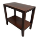 Table d'appoint, console vintage en chêne