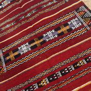 Tapis berbère marocain tissé à la main 100% laine
