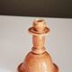 Bougeoir en céramique marron