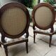 Pair of Louis XVI style armchairs