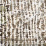 178x295Cm Persian Area Rug, Turkish Antique Rug, Faded Brown Vintage Rug