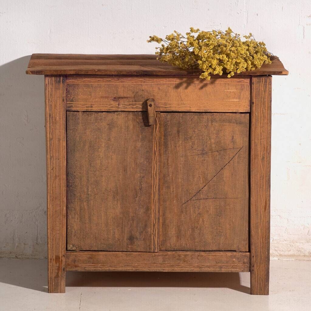Antique low pine furniture – Central Europe, around 1870