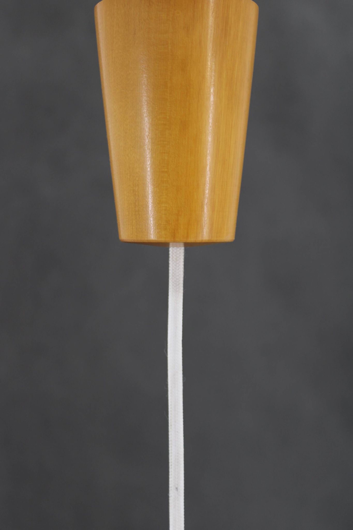 1970s uluv glass pendant, czechoslovakia