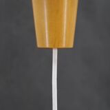 1970s uluv glass pendant, czechoslovakia