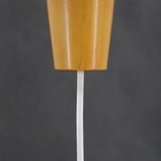 1970s uluv glass pendant, czechoslovakia