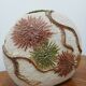Vase or pique ceramic flowers height 20cm