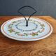 Vintage Cheese Plate Gien France Handmade decor My Kitchen