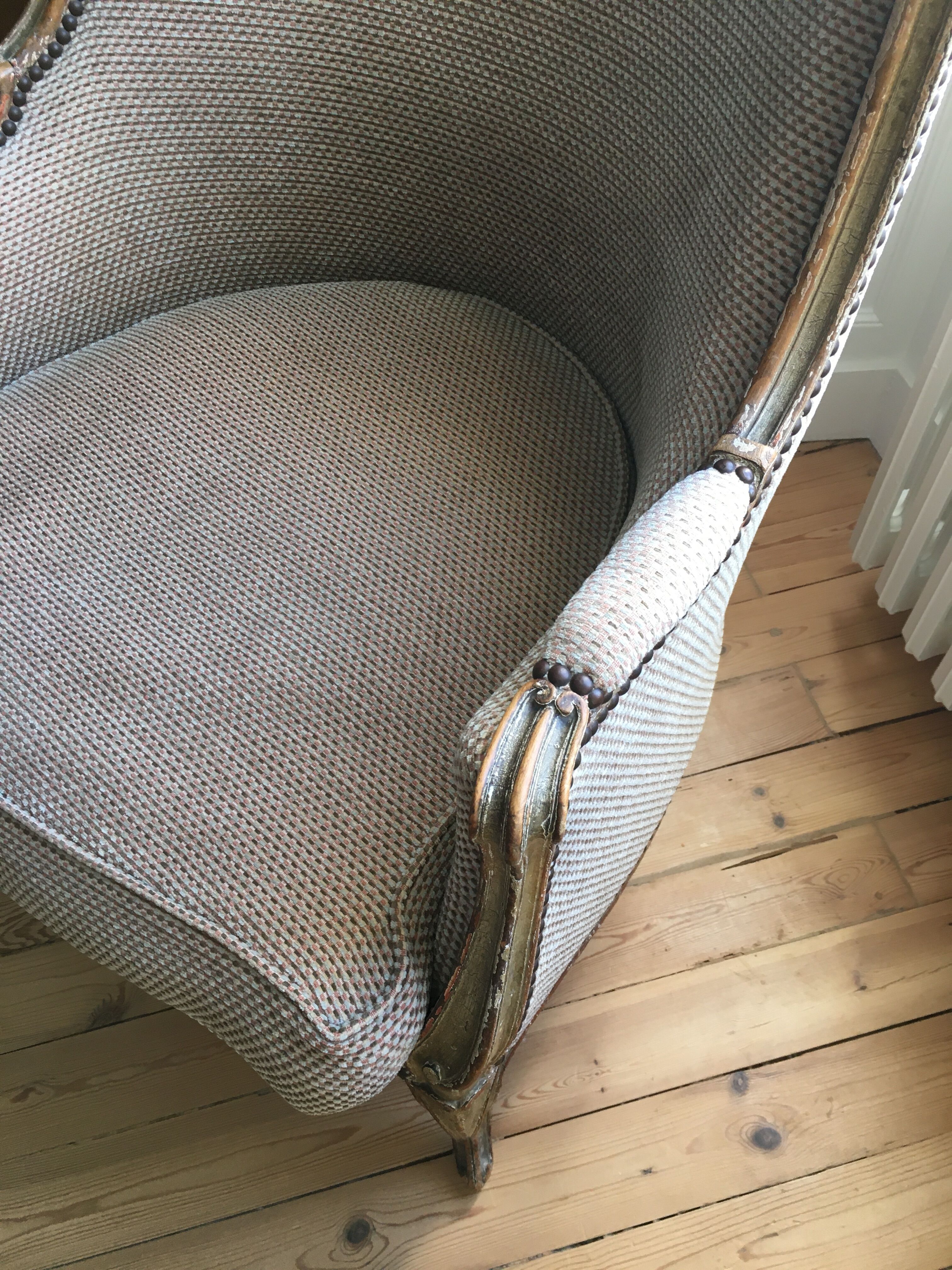 Bergère type Louis XV