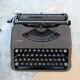 Hermes Baby Noir typewriter from the 1950s