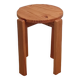 Scandinavian stool in pine