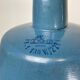 Industrial blue enamel pendant lamp, 1960s