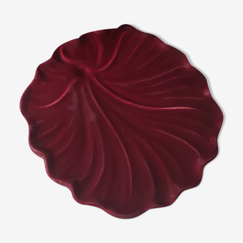 Dessous de plat vintage bordeaux