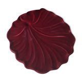 Vintage burgundy trivet