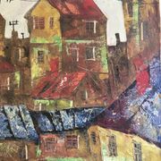 Huile sur toile peintre russe