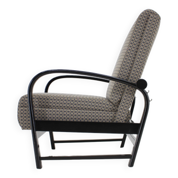 1940s Kropacek Kozelka Adjustable Armchair, Czechoslovakia