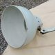Adjustable metal accordion wall lamp from the 50s aluminum lampshade