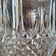 Seau à champagne en verre ciselé