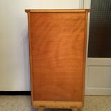 Dresser in rattan feet vintage compass 50s