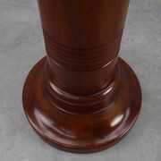 Sculptural Art Deco solid Wooden Pedestal, France ca. 1925